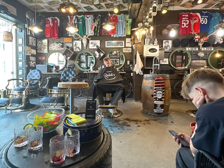Rabihs Old Barbershop i Vejle